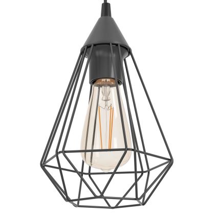 Eglo - Lampadario a sospensione con cavo 1xE27/60W/230V