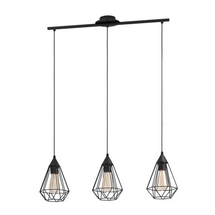 Eglo - Suspension 3xE27/60W/230V
