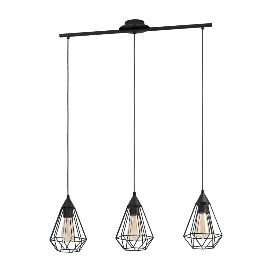 Eglo - Suspension 3xE27/60W/230V