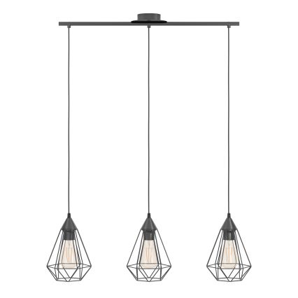 Eglo - Suspension 3xE27/60W/230V