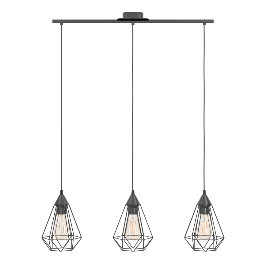 Eglo - Suspension 3xE27/60W/230V