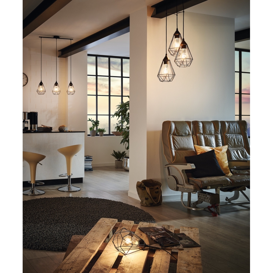 Eglo - Lampadario 3xE27/60W/230V