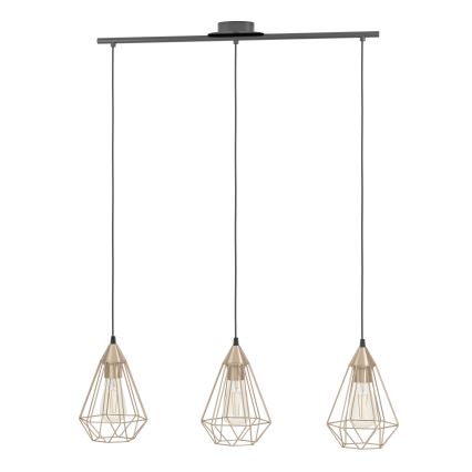 Eglo - Lampadario 3xE27/60W/230V