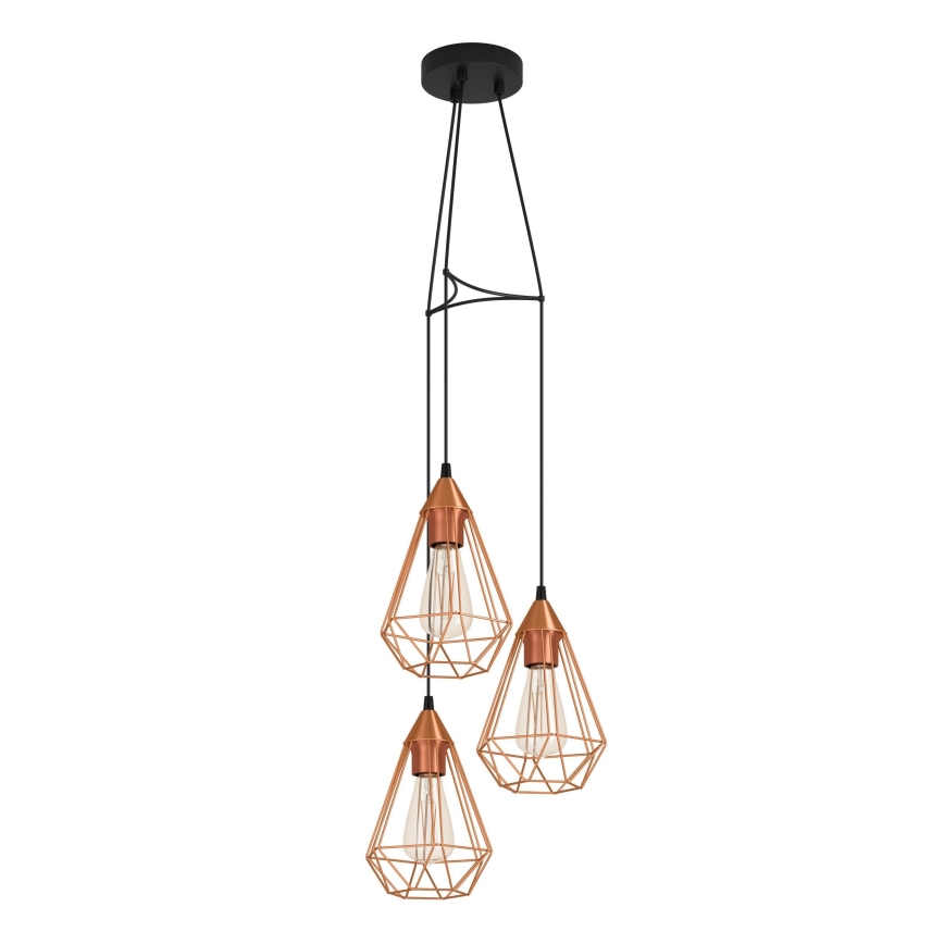 Eglo - Lampadario 3xE27/60W/230V