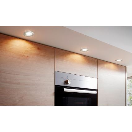 Eglo - Set di 3 faretti LED da incasso PENETO 1xGU10-LED/3W/230V
