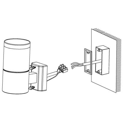 Eglo - LED éclairage extérieur LED/3,7W/230V IP44