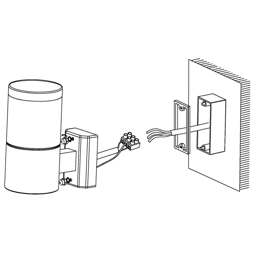 Eglo - LED éclairage extérieur LED/3,7W/230V IP44