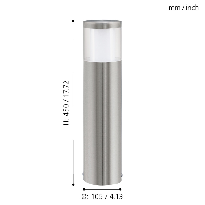 Eglo - Éclairage extérieur LED 1xLED/3,7W/230V IP44