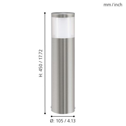 Eglo - éclairage extérieur LED/3,7W/230V IP44