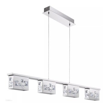 Eglo 94293 - Suspension LED sur câble TRESANA 4xLED/5,8W/230V