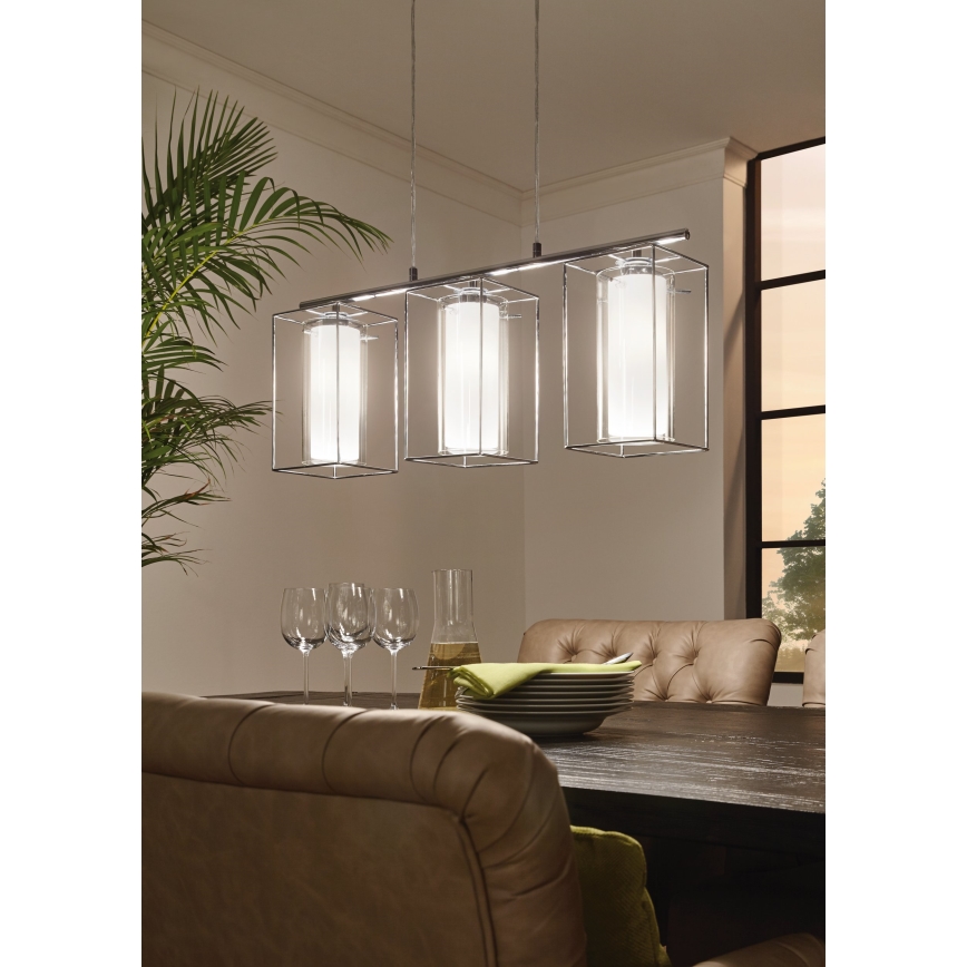 Eglo - Lampadario 3xE27/60W/230V