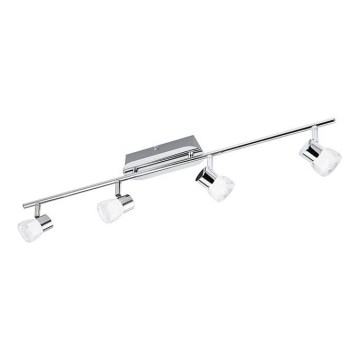 Eglo 94383 - Faretto LED PERITO 4xLED/3W/230V 3000K cromo lucido