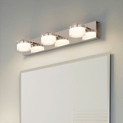 Eglo - LED Badezimmer-Wandleuchte 3xLED/4,5W/230V IP44