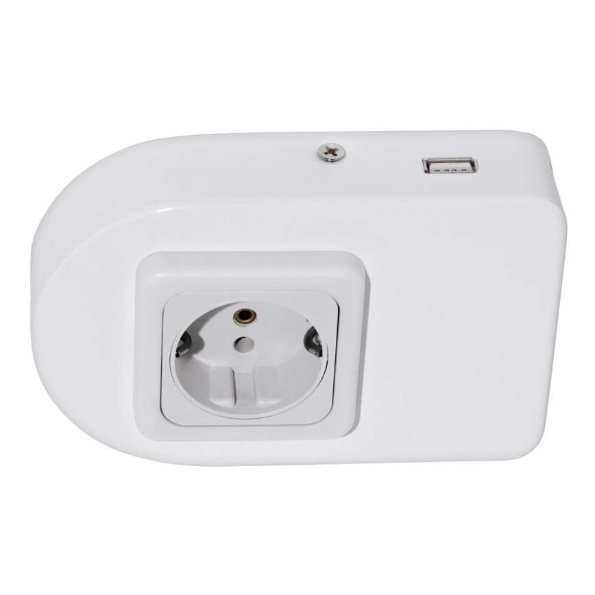 Eglo 94663 - Presa per sottopensile da cucina SCHUKO USB incluso TAXANO