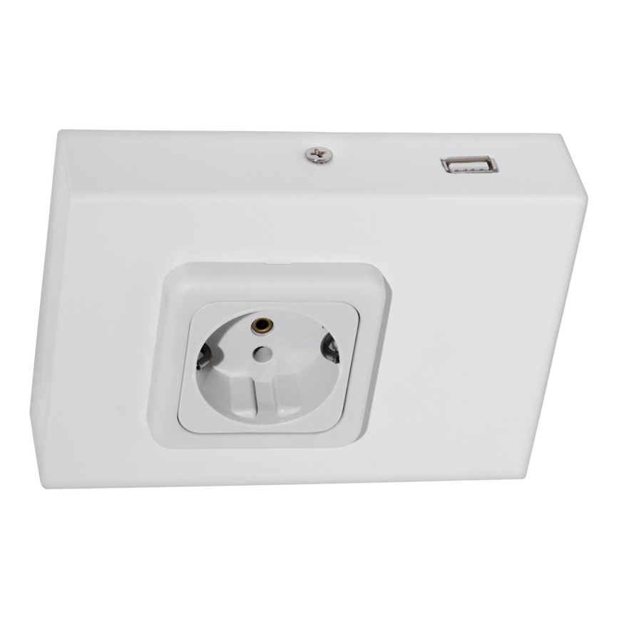 Eglo 94665 - Presa per sottopensile da cucina SCHUKO USB incluso TAXANO
