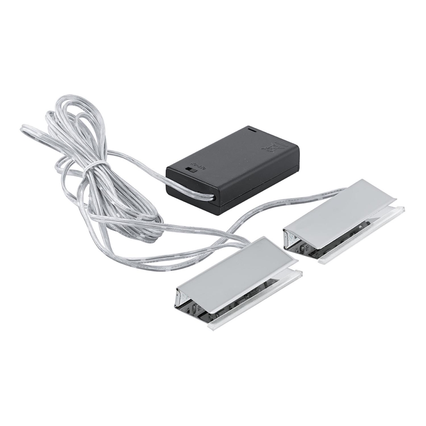 Eglo 94688 - SET 2x LED Sottopensile cucina - Clip LED GASTEGO 3xAA 4000K
