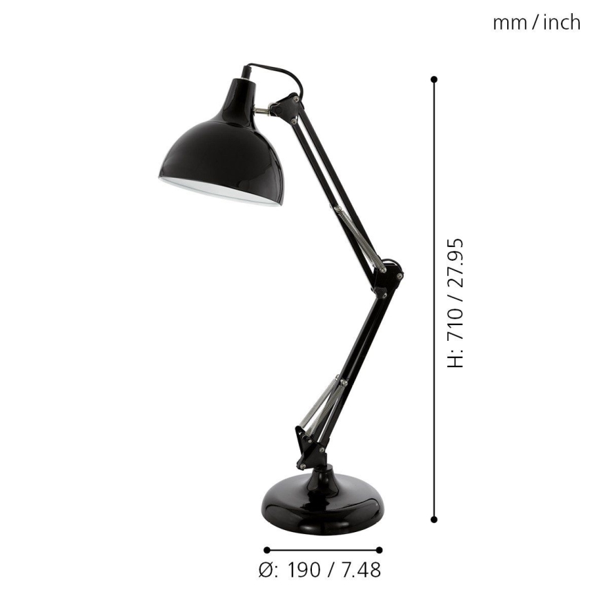 Eglo - Lampada da tavolo 1xE27/40W/230V