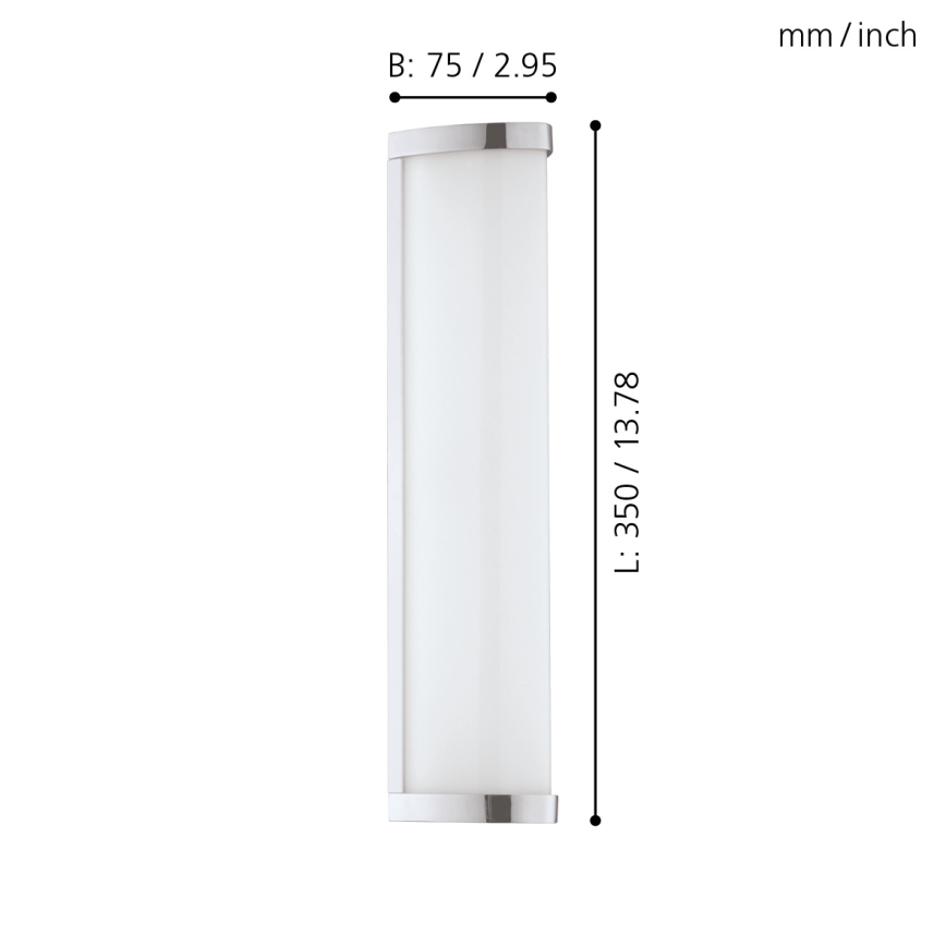 Eglo - LED-Badezimmerleuchte 1xLED/8W/230V IP44