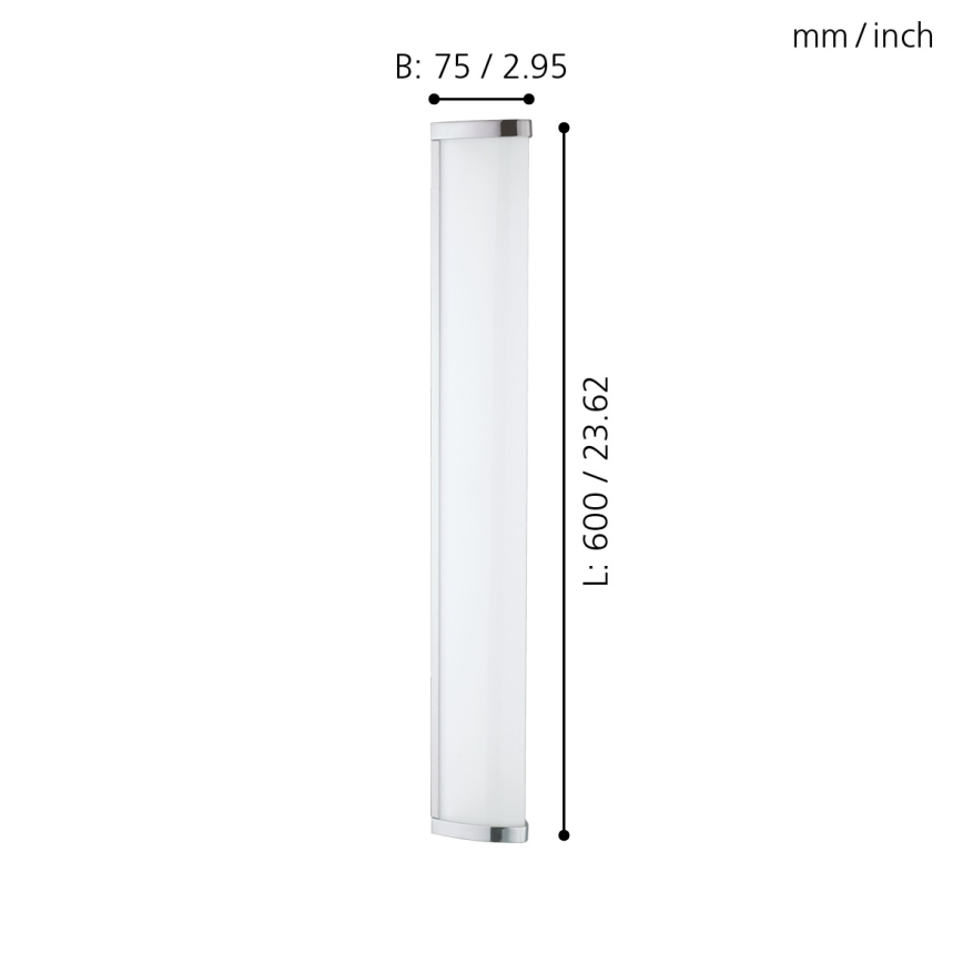 Eglo - Luminaire salle de bain 1xLED/16W/230V IP44