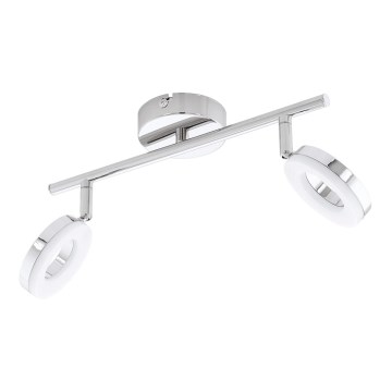 Eglo 94757 - Luminaire LED salle de bain GONARO 2xLED/3,8W/230V IP44