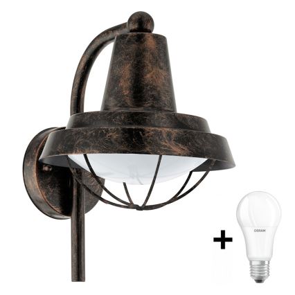 Eglo 94838 - Luminaire extérieur LED COLINDRES 1xE27/10W/230V IP44