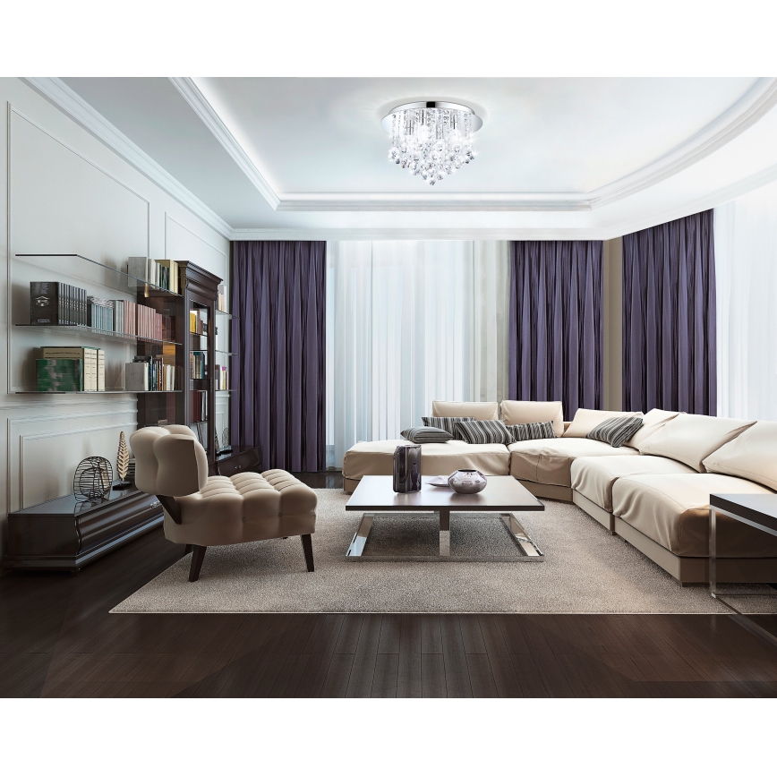 Eglo - LED Badezimmer-Deckenleuchte 4xG9/3W/230V IP44