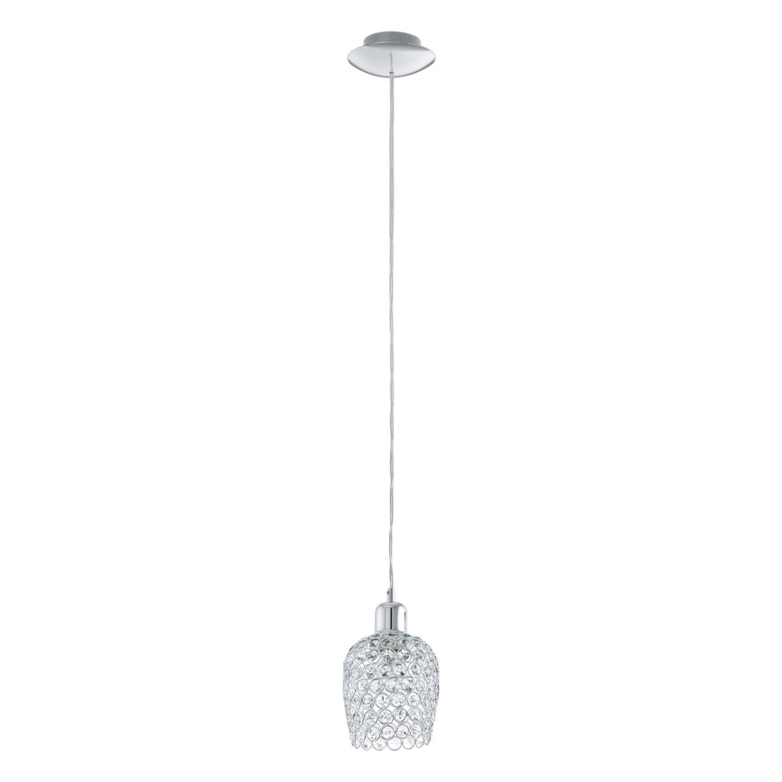 Eglo - Lampadario di cristallo 1xE27/60W/230V