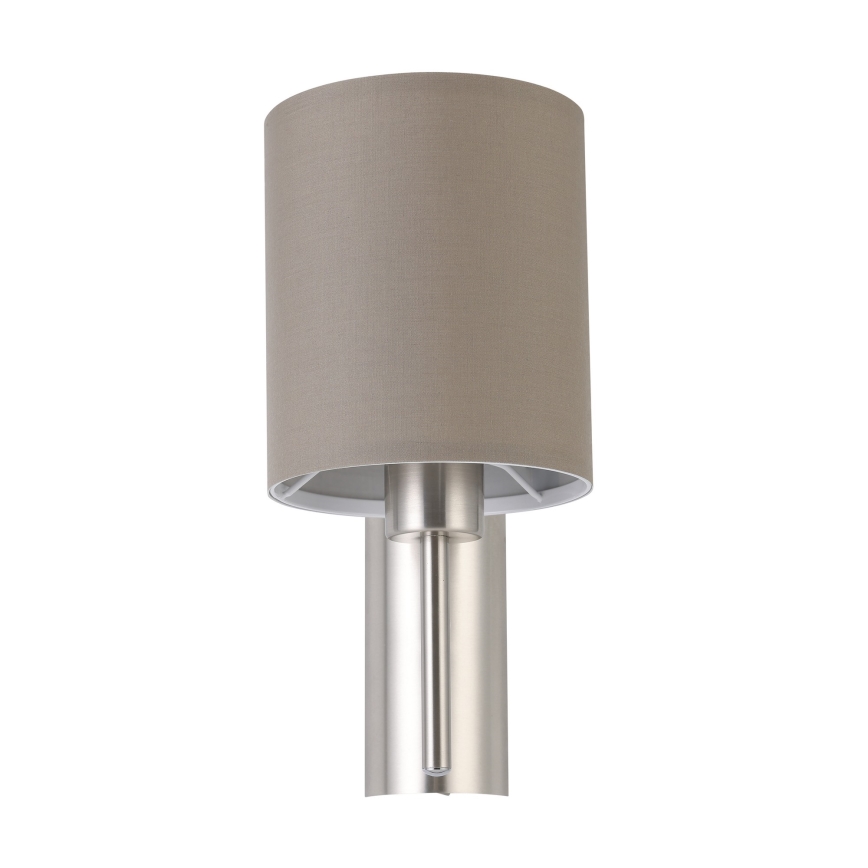 Eglo - Applique murale 1xE27/60W/230V taupe