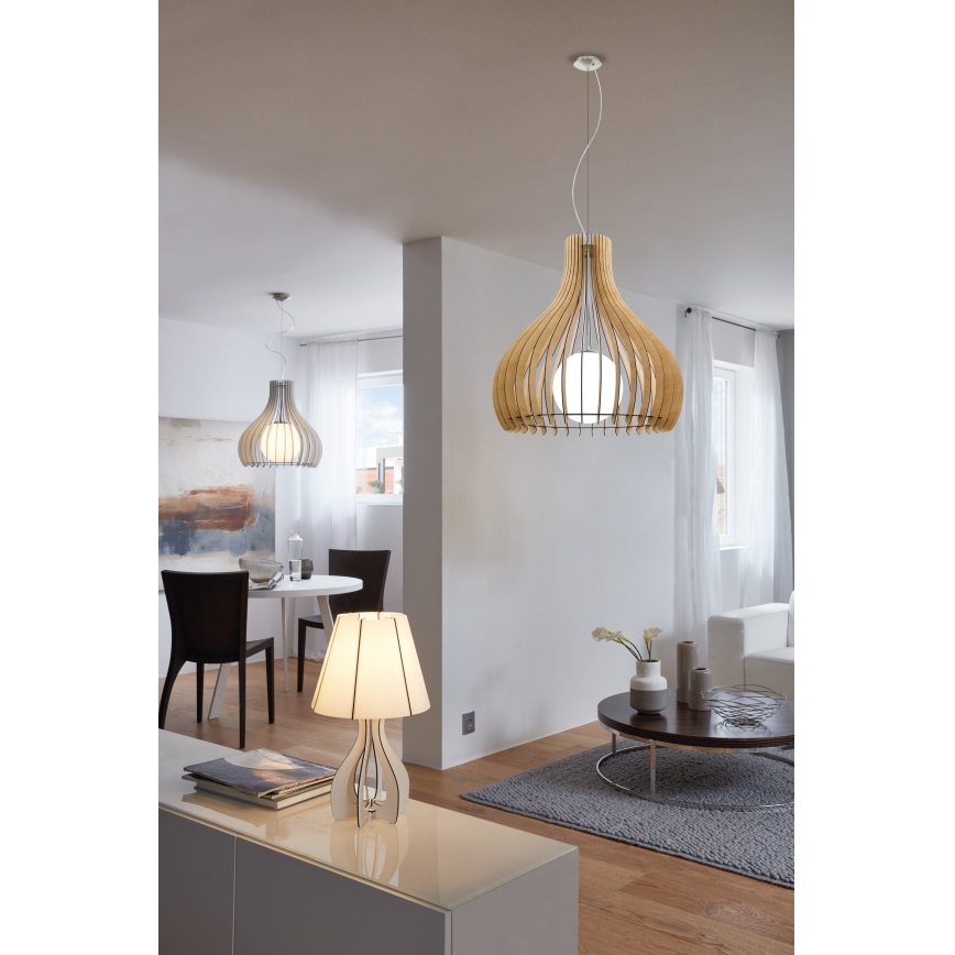 Eglo 94951 - Lampada da tavolo COSSANO 1xE27/60W/230V