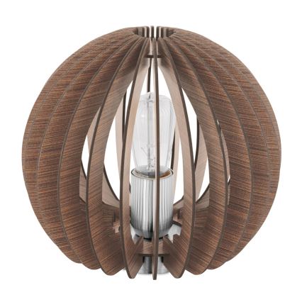 Eglo 94956 - Lampada da tavolo COSSANO 1xE27/60W/230V