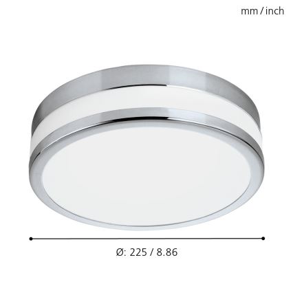 Eglo - LED Badezimmerleuchte LED/11W/230V IP44
