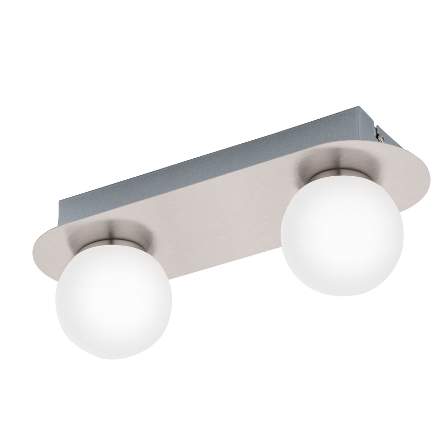 Eglo 95011 - Lampada LED da bagno MOSIANO 2xLED/3,3W/230V IP44