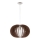 Eglo 95025 - Lampadario a sospensione con filo STELLATO 1xE27/60W/230V marrone