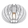 Eglo 95028 - Plafoniera STELLATO 1xE27/60W/230V