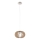 Eglo 95038 - Suspension sur câble STELLATO 1xE27/60W/230V Ø 30 cm beige