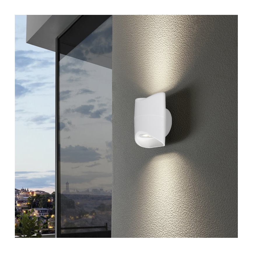Eglo 95075 - Applique da esterno ABRANTES 2xLED/6W/230V