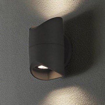 Eglo 95076 - Applique da esterno ABRANTES 2xLED/6W/230V