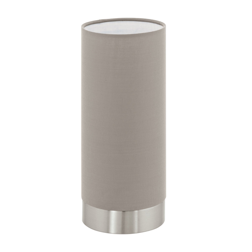 Eglo - Dimmbare Tischleuchte 1xE27/40W/230V taupe