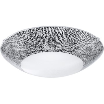 Eglo 95289 - Plafoniera MAGITTA LED/16W/230V Ø 31,5 cm nero/bianco