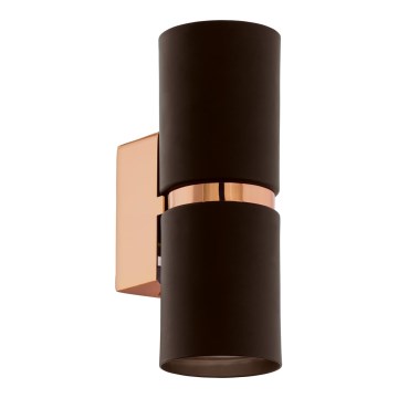 Eglo 95371 - LED-Wandleuchte PASSA 2x GU10-LED/4W/230V