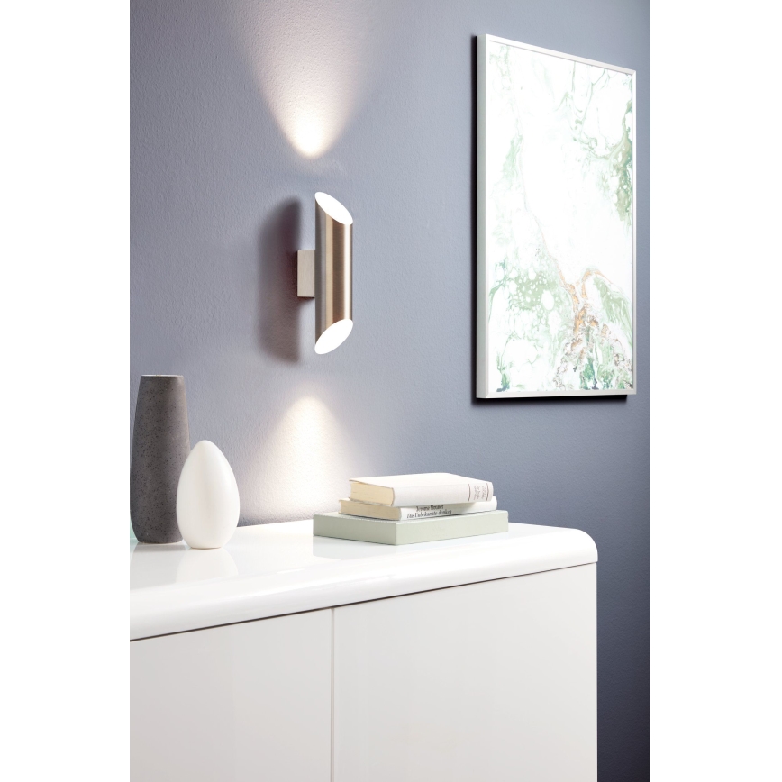 Eglo - Applique a LED 2xGU10-LED/4W/230V