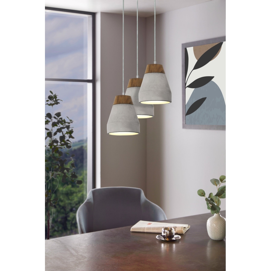 Eglo - Lampadario 1xE27/60W/230V