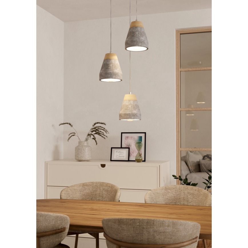 Eglo - Kronleuchter 3xE27/60W/230V