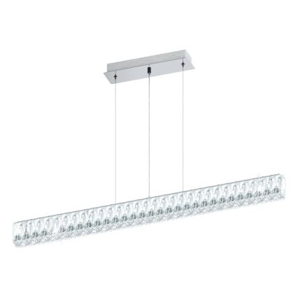 Eglo 95543 - Lampadario dimmerabile in cristallo TELLUGIO-S LED/36W/230V