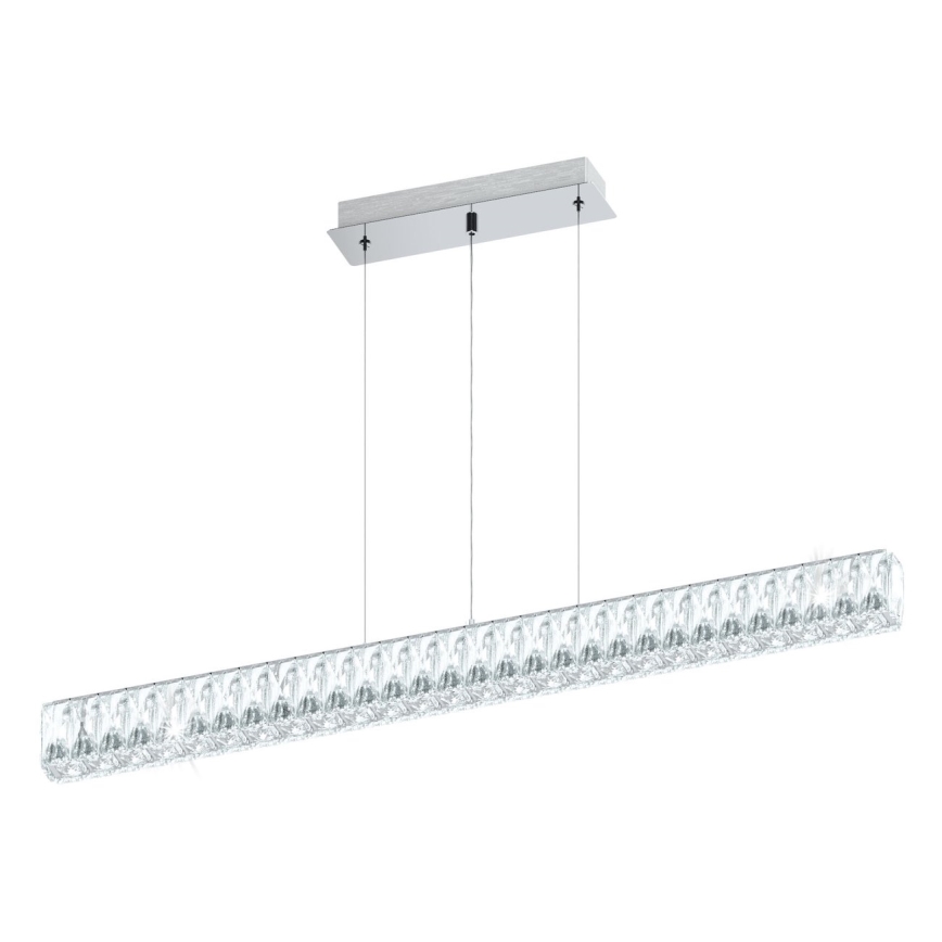 Eglo 95543 - Lampadario dimmerabile in cristallo TELLUGIO-S LED/36W/230V