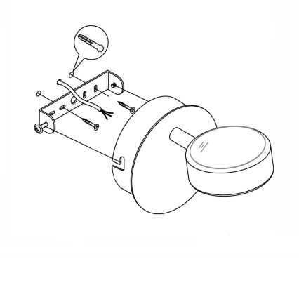 Eglo - Faretto LED/5,4W/230V