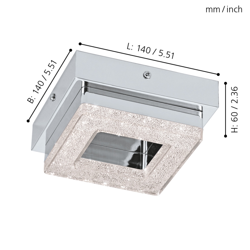Eglo - Plafoniera LED/4W/230V