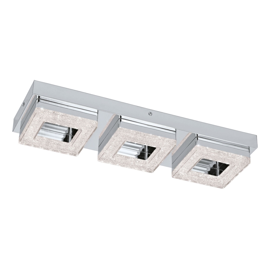 Eglo - Plafoniera LED di cristallo 3xLED/4W/230V