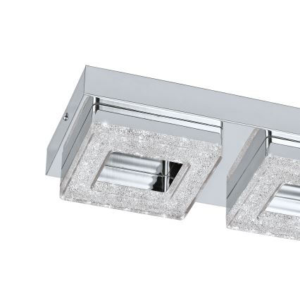 Eglo - Plafoniera LED di cristallo 3xLED/4W/230V
