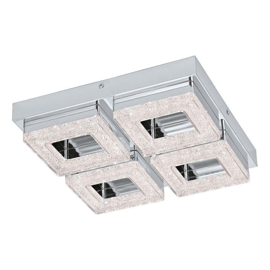 Eglo - Plafoniera LED di cristallo 4xLED/4W/230V